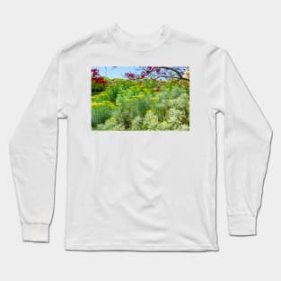 Getty Museum Gardens Study 5 Long Sleeve T-Shirt